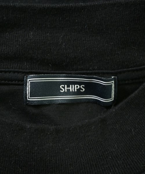 SHIPS（シップス）Tシャツ・カットソー 黒 サイズ:L メンズ/2200639962047