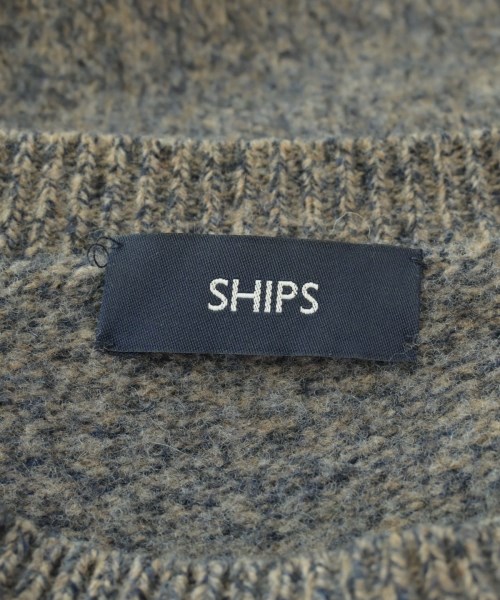 SHIPS（シップス）ニット・セーター グレー サイズ:XL メンズ/2200641037078