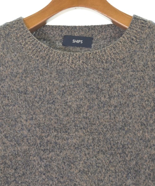 SHIPS（シップス）ニット・セーター グレー サイズ:XL メンズ/2200641037078