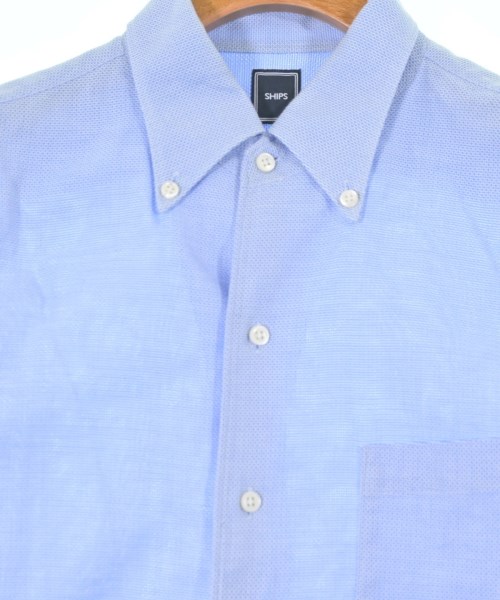 SHIPS（シップス）ドレスシャツ 青 サイズ:40(L位) メンズ/2200642105011