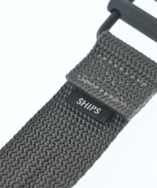 SHIPS（シップス）ベルト グレー サイズ:- メンズ/2200642279262