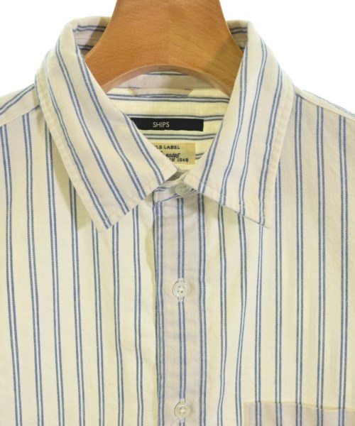 SHIPS（シップス）カジュアルシャツ 白 サイズ:M メンズ/2200609012109
