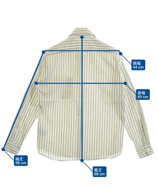 SHIPS（シップス）カジュアルシャツ 白 サイズ:M メンズ/2200609012109