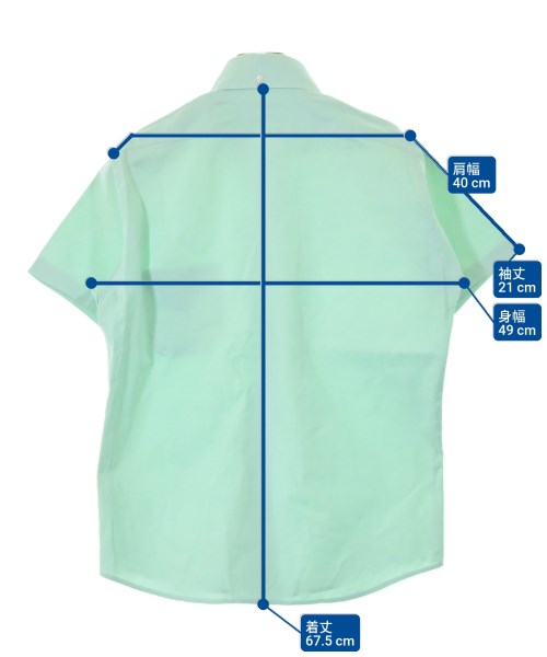 SHIPS（シップス）カジュアルシャツ 緑 サイズ:S メンズ/2200644279079