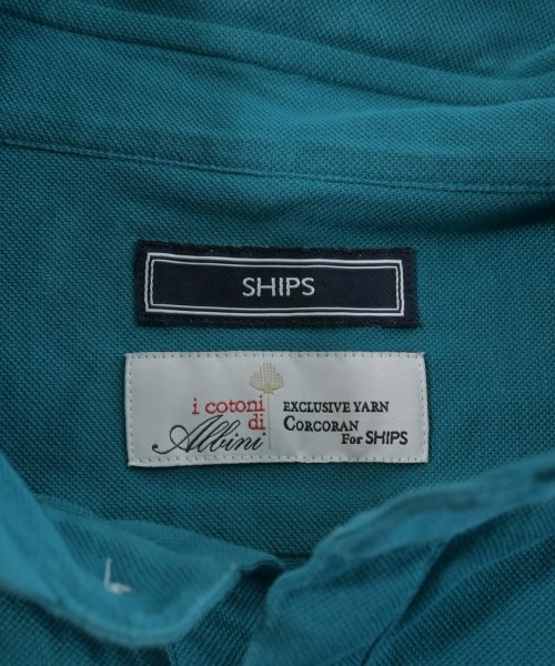 SHIPS（シップス）ポロシャツ 青 サイズ:L メンズ/2200644675055