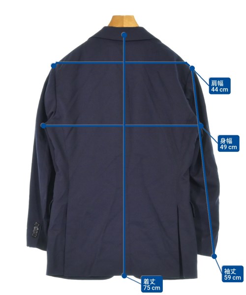 SHIPS（シップス）ビジネス 紺 サイズ:46/46(M位) メンズ/2200621443011