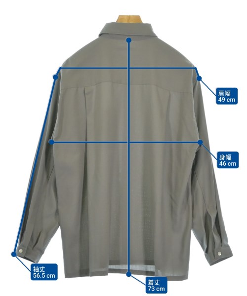 SHIPS（シップス）カジュアルシャツ グレー サイズ:M メンズ/2200619206086