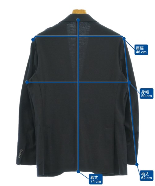 SHIPS（シップス）テーラードジャケット 紺 サイズ:L メンズ/2200622546087