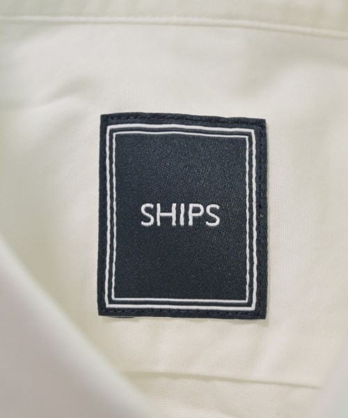 SHIPS（シップス）カジュアルシャツ 白 サイズ:38(S位) メンズ/2200598594501