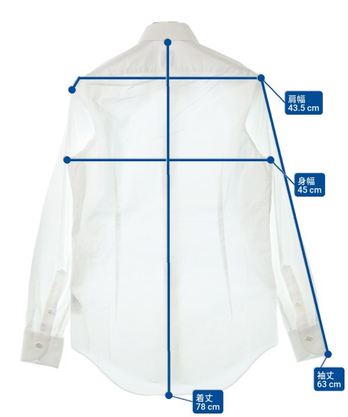 SHIPS（シップス）カジュアルシャツ 白 サイズ:38(S位) メンズ/2200598594501