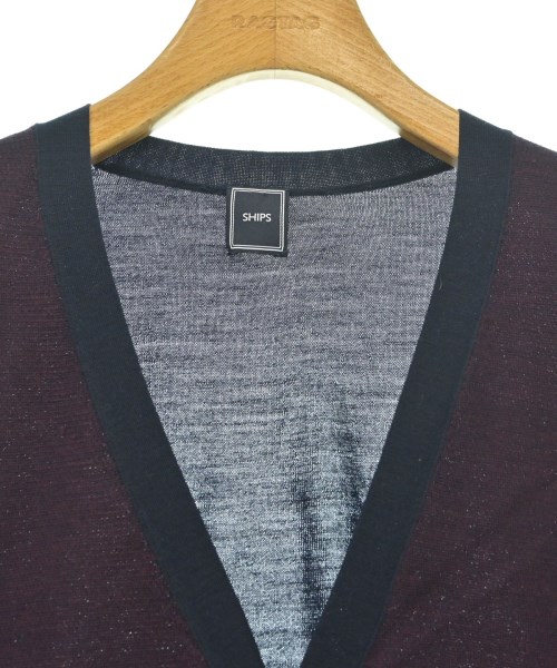 SHIPS（シップス）カーディガン 紺 サイズ:M メンズ/2200623558096