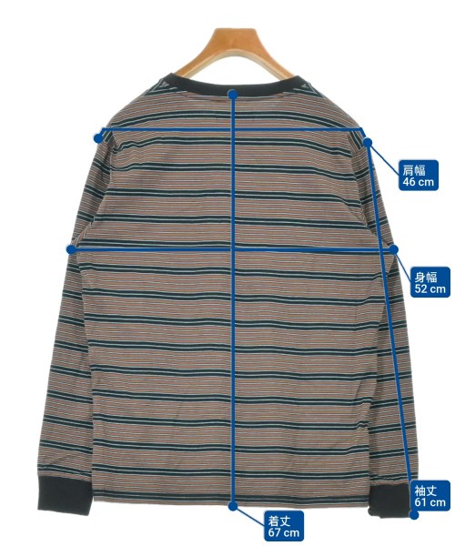 SHIPS（シップス）Tシャツ・カットソー 茶 サイズ:M メンズ/2200624394013