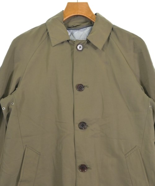 SHIPS（シップス）ステンカラーコート カーキ サイズ:M メンズ/2200625184088