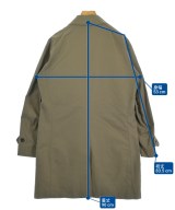 SHIPS（シップス）ステンカラーコート カーキ サイズ:M メンズ/2200625184088