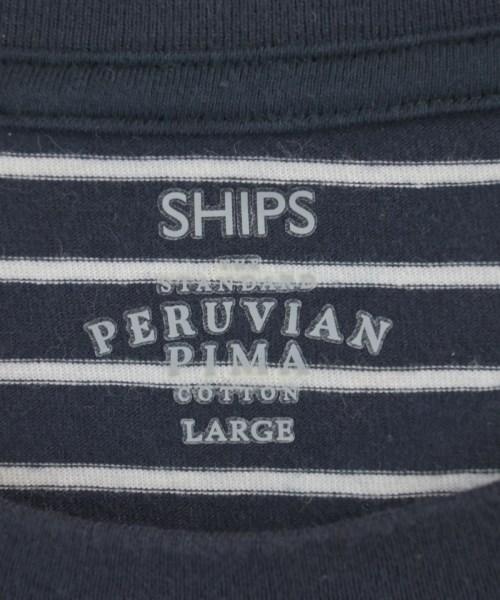 SHIPS（シップス）Tシャツ・カットソー 紺 サイズ:L メンズ/2200625184095
