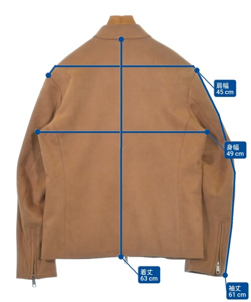 SHIPS（シップス）ライダース ベージュ サイズ:M メンズ/2200626235031