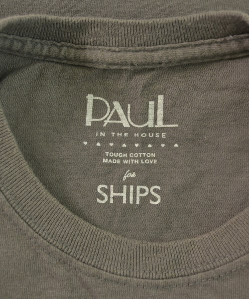 SHIPS（シップス）Tシャツ・カットソー グレー サイズ:M メンズ/2200626235130