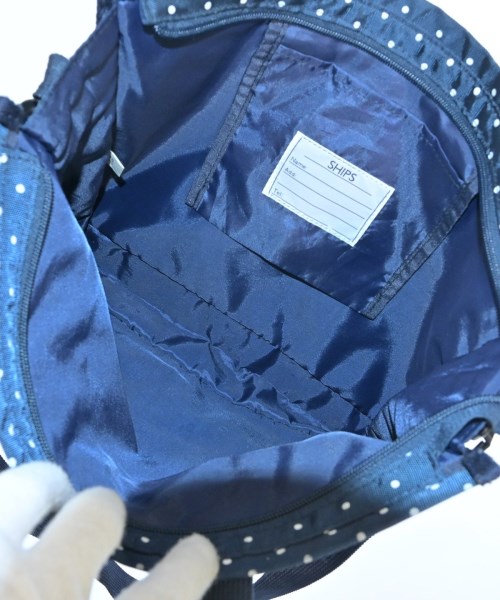 SHIPS（シップス）ショルダーバッグ 紺 サイズ:- メンズ/2200626373047