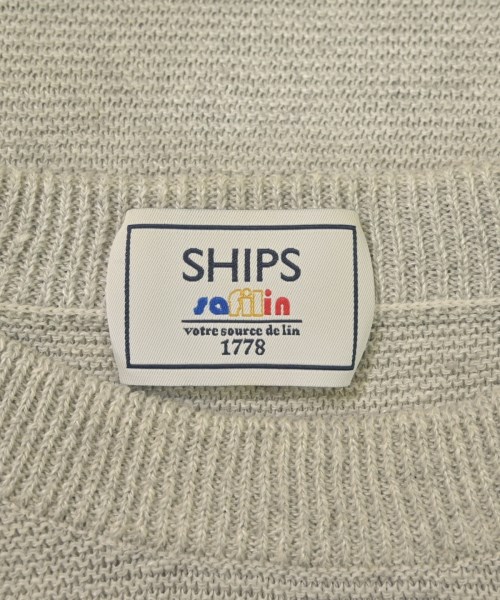 SHIPS（シップス）ニット・セーター グレー サイズ:XL メンズ/2200619901080