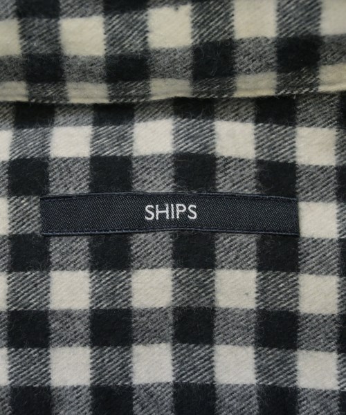 SHIPS（シップス）カジュアルシャツ 黒 サイズ:XL メンズ/2200609120149