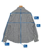 SHIPS（シップス）カジュアルシャツ 黒 サイズ:XL メンズ/2200609120149