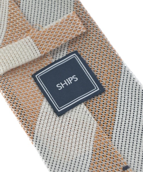 SHIPS（シップス）ネクタイ オレンジ サイズ:- メンズ/2200618581177