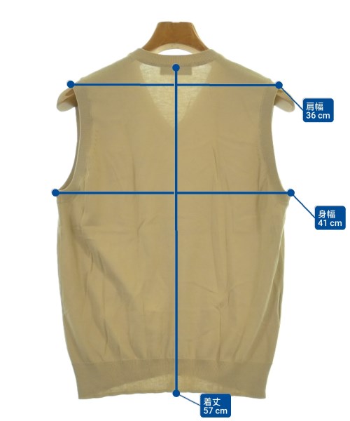 SHIPS（シップス）ベスト ベージュ サイズ:M メンズ/2200619286040