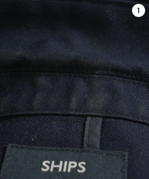 SHIPS（シップス）テーラードジャケット 紺 サイズ:M メンズ/2200619340025