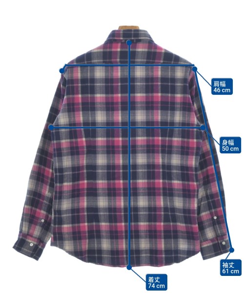 SHIPS（シップス）カジュアルシャツ 紺 サイズ:L メンズ/2200618041121