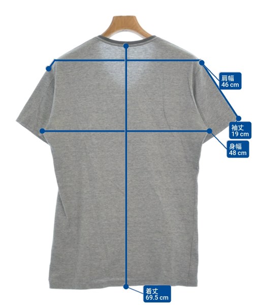 SHIPS（シップス）Tシャツ・カットソー グレー サイズ:L メンズ/2200618041145