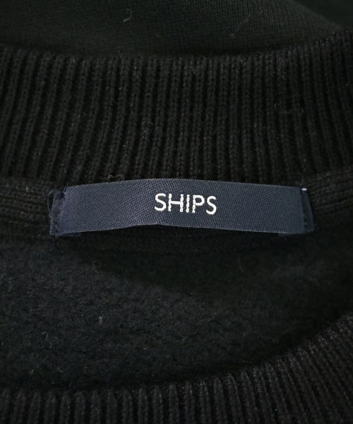 SHIPS（シップス）スウェット 黒 サイズ:L メンズ/2200618041176