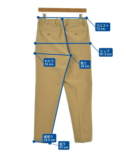 SHIPS（シップス）スラックス ベージュ サイズ:S メンズ/2200611025029