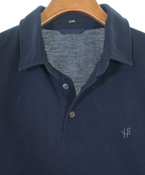 SHIPS（シップス）ポロシャツ 紺 サイズ:L メンズ/2200619284077