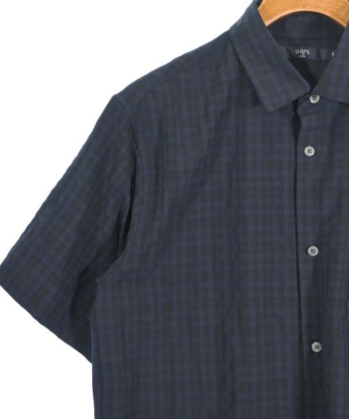 SHIPS（シップス）カジュアルシャツ 紺 サイズ:M メンズ/2200669542097