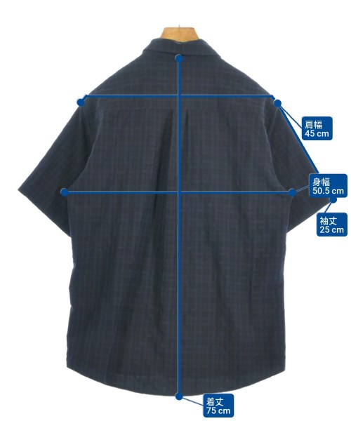 SHIPS（シップス）カジュアルシャツ 紺 サイズ:M メンズ/2200669542097