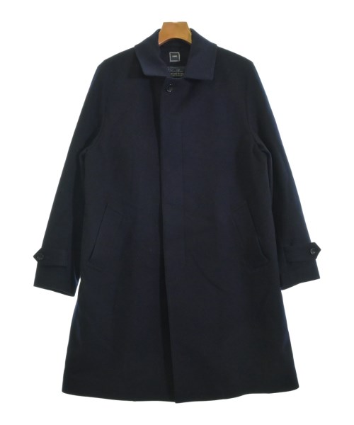 SHIPS(シップス)ステンカラーコート 紺 サイズ:M/2200673686015