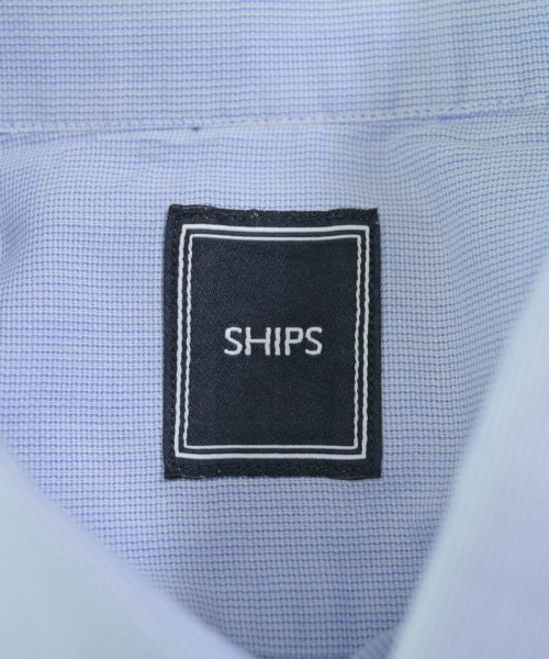 SHIPS（シップス）ドレスシャツ 青 サイズ:41(XL位) メンズ/2200678545072