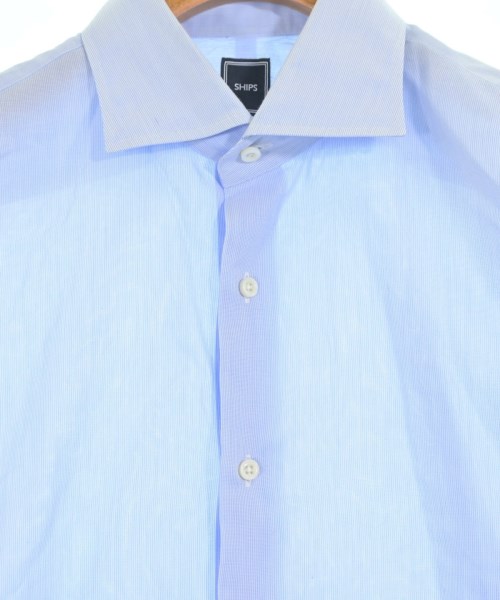 SHIPS（シップス）ドレスシャツ 青 サイズ:41(XL位) メンズ/2200678545072