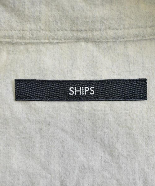 SHIPS（シップス）カジュアルシャツ 白 サイズ:L メンズ/2200672691096