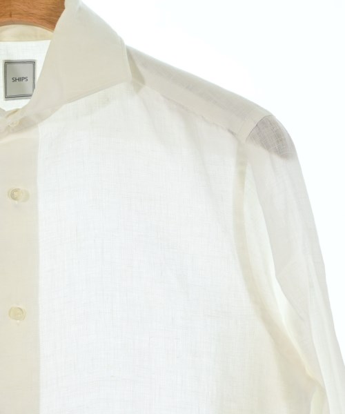 SHIPS（シップス）カジュアルシャツ 白 サイズ:S メンズ/2200680211217