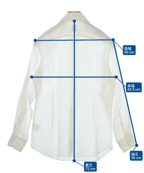 SHIPS（シップス）カジュアルシャツ 白 サイズ:S メンズ/2200680211217