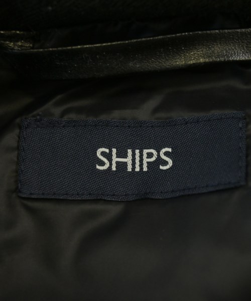 SHIPS（シップス）ダウンジャケット/ダウンベスト 茶 サイズ:S メンズ/2200680741028