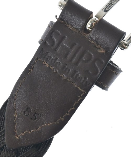 SHIPS（シップス）ベルト 茶 サイズ:85 メンズ/2200693751137