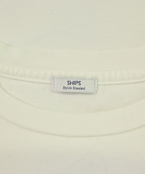 SHIPS（シップス）Tシャツ・カットソー 白 サイズ:M メンズ/2200695486013