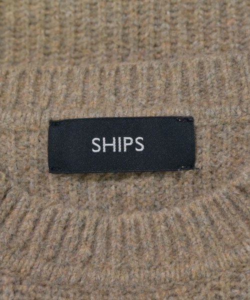SHIPS（シップス）ニット・セーター 茶 サイズ:S メンズ/2200695816025
