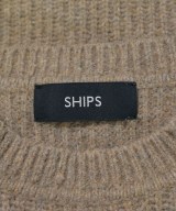 SHIPS（シップス）ニット・セーター 茶 サイズ:S メンズ/2200695816025