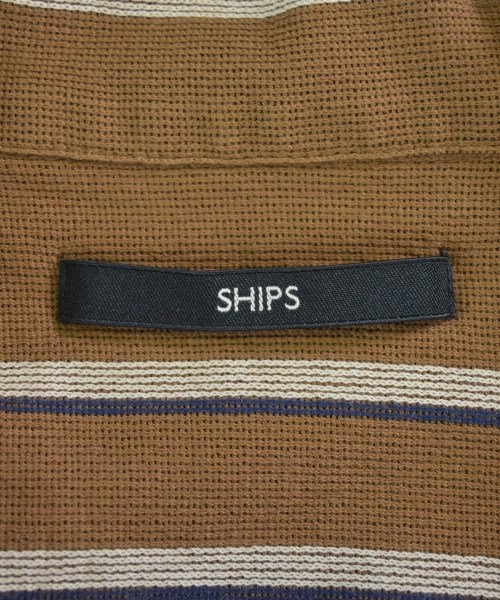 SHIPS（シップス）カジュアルシャツ 茶 サイズ:M メンズ/2200663364046