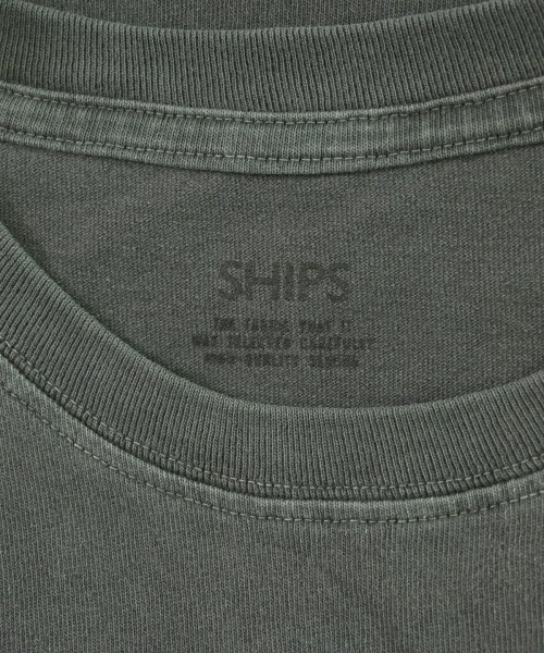 SHIPS（シップス）Tシャツ・カットソー グレー サイズ:M メンズ/2200688669126