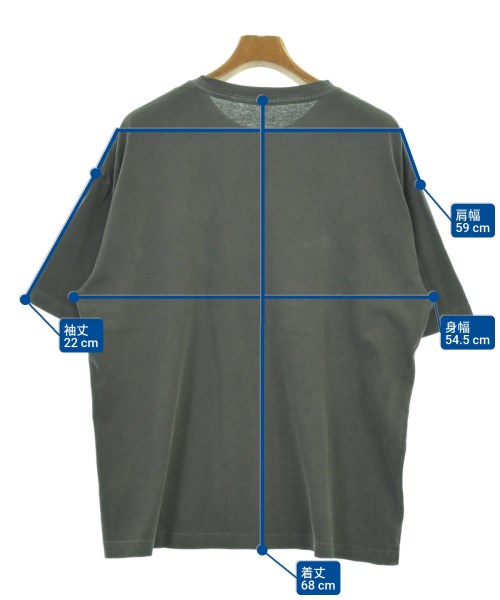 SHIPS（シップス）Tシャツ・カットソー グレー サイズ:M メンズ/2200688669126