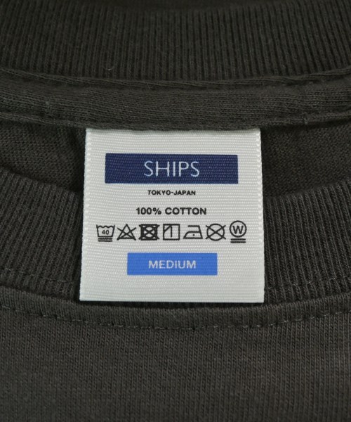 SHIPS（シップス）Tシャツ・カットソー グレー サイズ:M メンズ/2200699968096